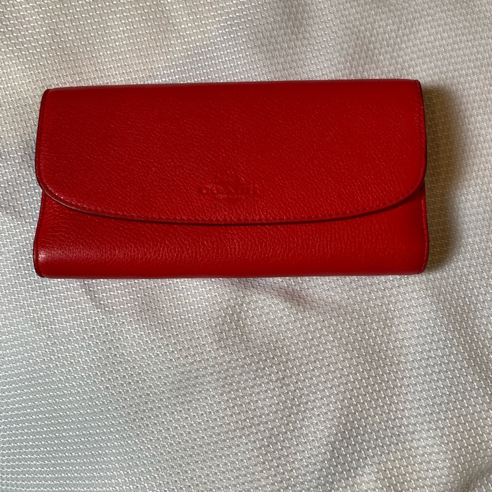 Coach Checkbook/Wallet F55488 Never Used